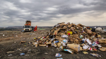 A landfill in Edirne, Turkey. One of the countries the Waste-to-energy project conducted a feasability study in. Photo credit: Shutterstock, Turkey Photo