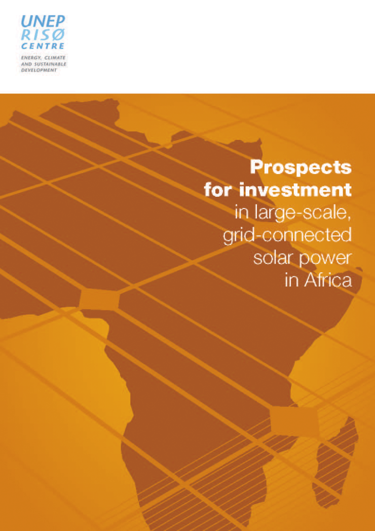 New Publication on investment in large-scale, grid-connected solar ...
