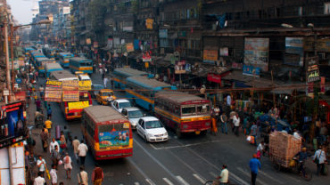 India traffic. Credit Shutterstock/Radiokafka