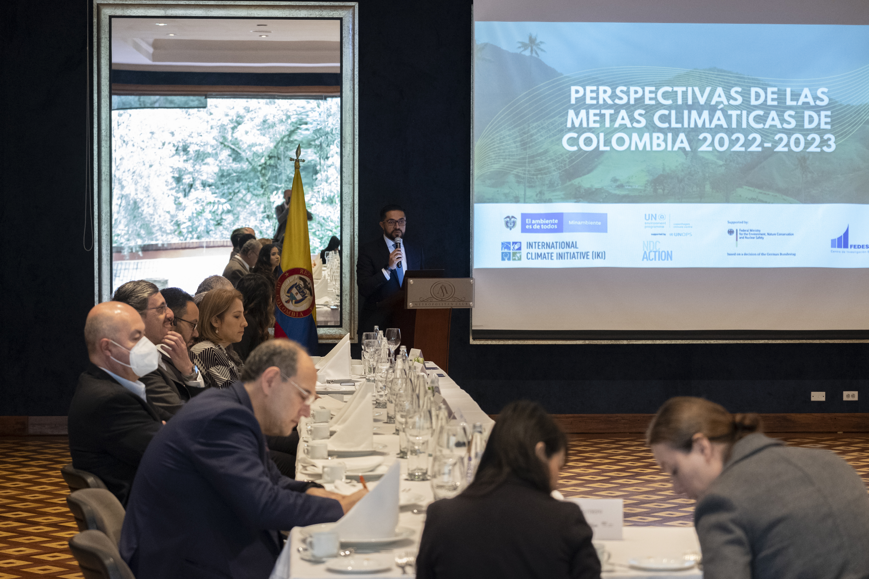 Perspectivas de las Metas Climáticas de Colombia 2022-2023. / Jun. 16, 2022. (Fotografía Oficial Ministerio de Ambiente y Desarrollo Sostenible / Emilio Aparicio Rodríguez).