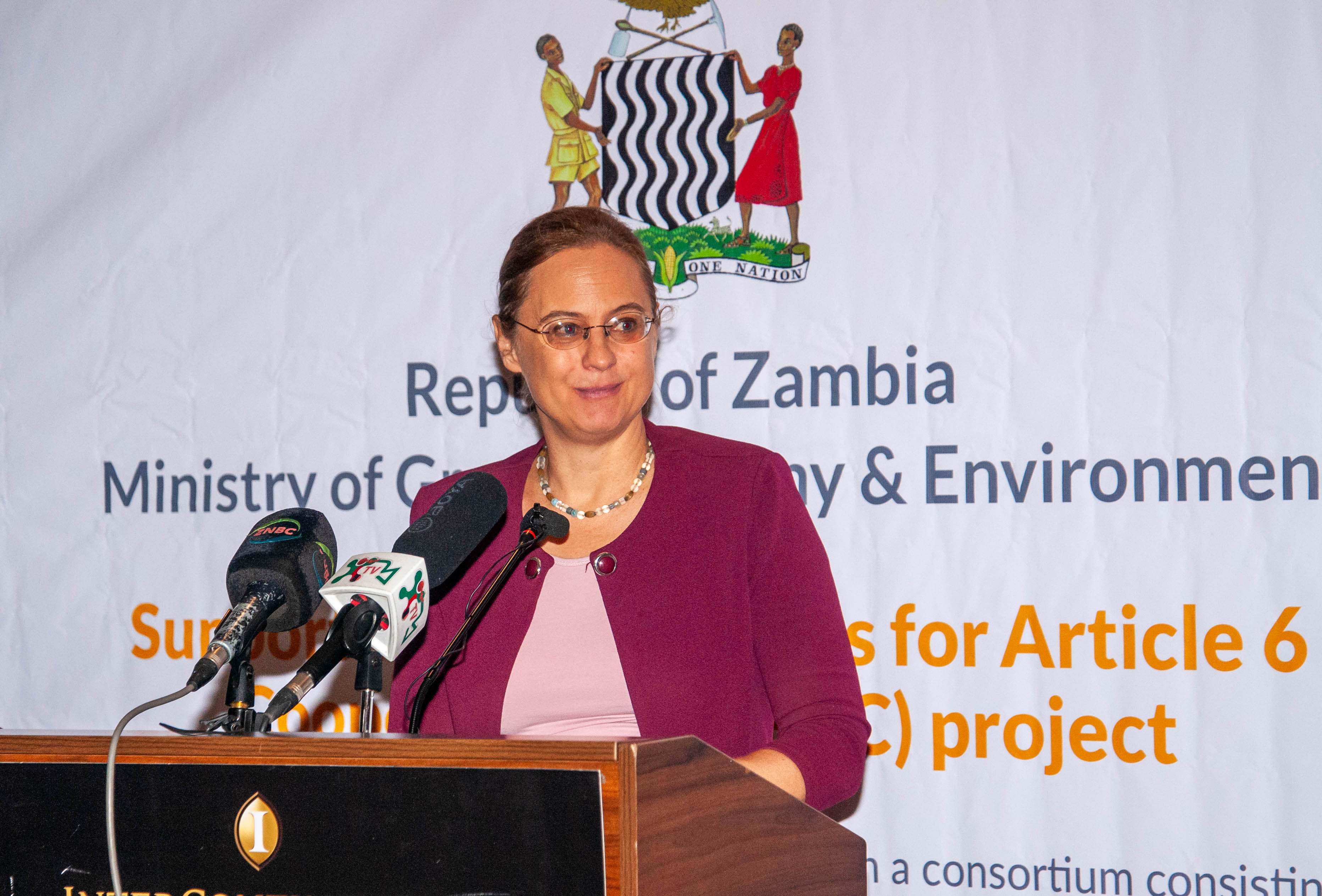 SPAR6C Zambia Criteria launch Oct '23 - German ambassador Dr Anne Wagner-Mitchell