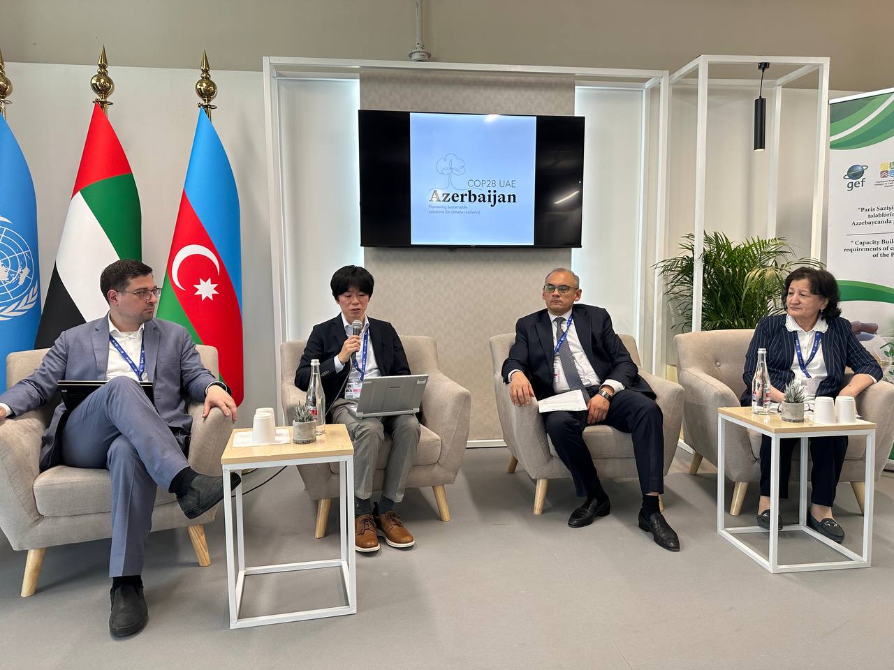 MLP participants present at COP29 in Azerbaijan